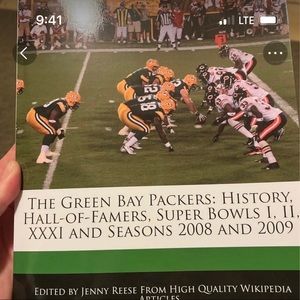 Green Bay history football book